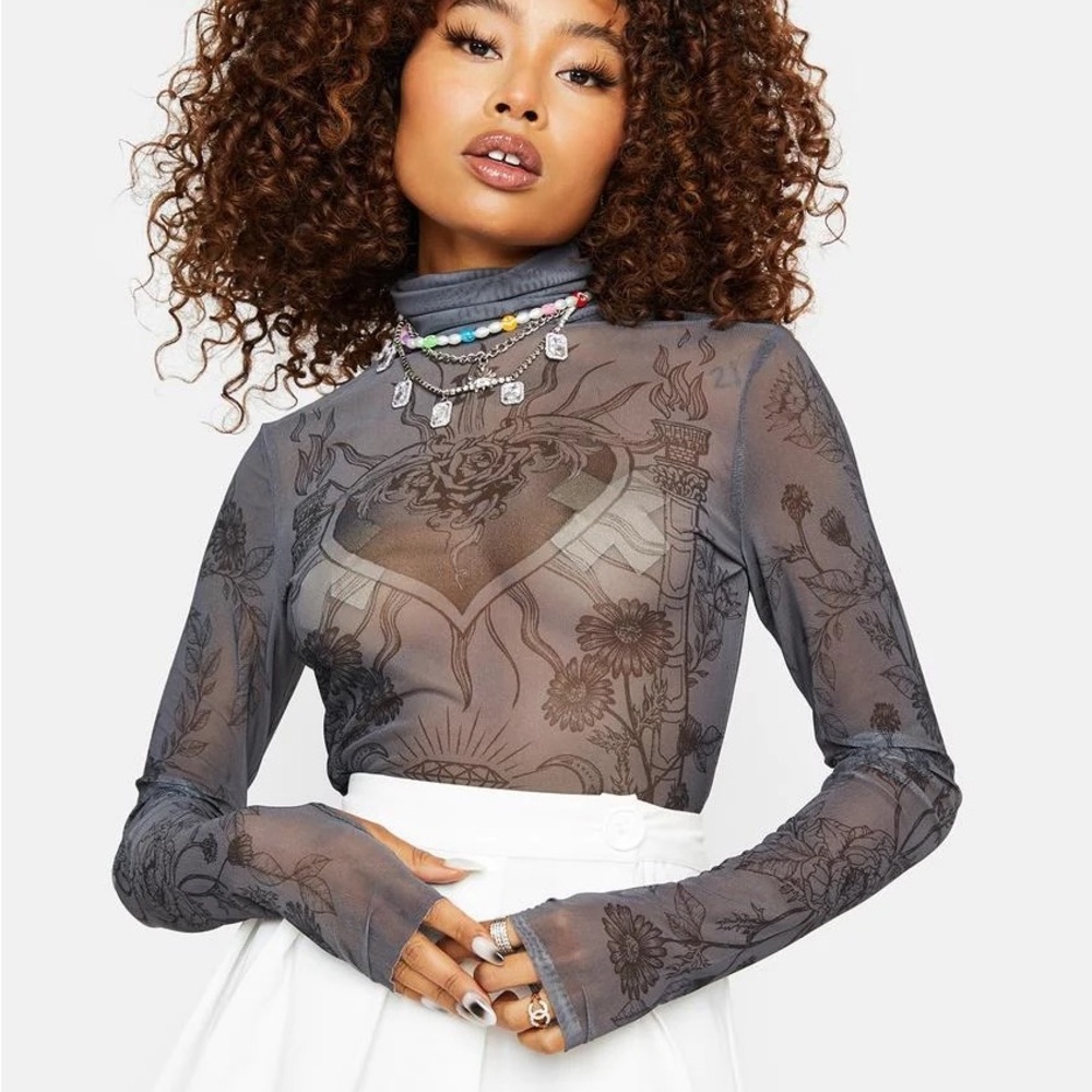 NWT ♠️ AFRM Noir Tarot “Zadie” Top
